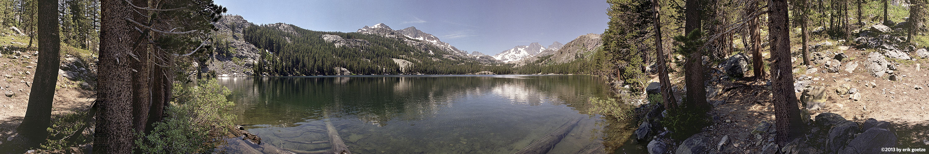 View of Shadow Lake, California